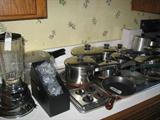 Revere cookware w/copper botttoms