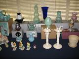 Mint in box Fenton glass and Limoges boxes