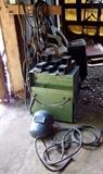 Westinghouse Arc Welder UW-235 with rods, hoses, face shield