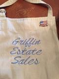 My apron with flag pin I wear till my son comes home!
