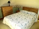 Bedroom set--chest of drawers and end table