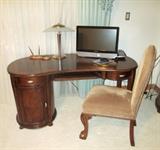 Personal Secretary designed with sliding keyboard tray