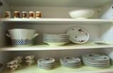 Nice pristine set of German Rosenthal pink and white Porcelain made in 1915.