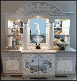  Hand painted buffet designed and built by CBF by Pierre