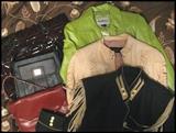  sampling of clothing and purses. includes Big Buddah, Diamond Leathers, Pasha Veneto, Monterra, Ivanka Trump and more. Clothes are mostly small size. 