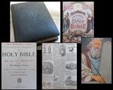 19th century self pronouncing edition of the holy bible