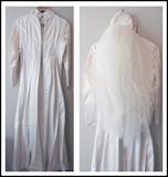 vintage wedding dress