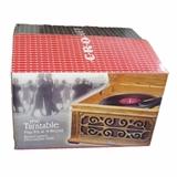 Crosley 1930 Turntable with Hand-crafted Decorative Grill