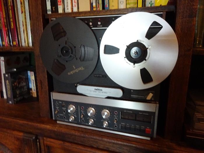 reel to reel  REVOX B77 with a DBX model 224 Noise reducer