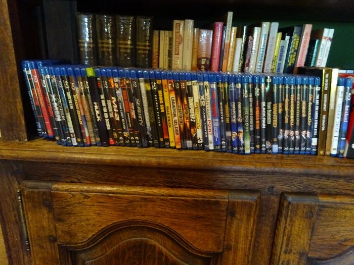 Blue Ray movies and collections