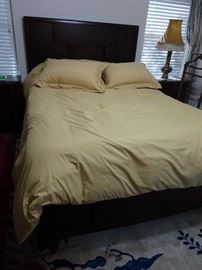 queen bed (mattress in NOT included)