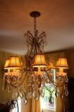 Crystal Chandelier purchased from the Waldorf Astoria auction