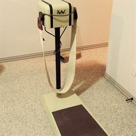 Vintage exercise machine, as seen in "I Love Lucy"