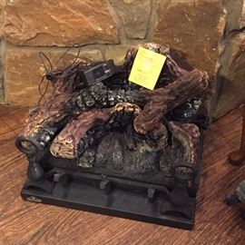 Gas log insert for your fireplace