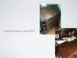 Maple Secretary's Desk.