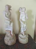 Exquisite antique porcelain figures 