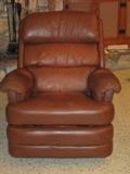 Leather recliner-Lazyboy
