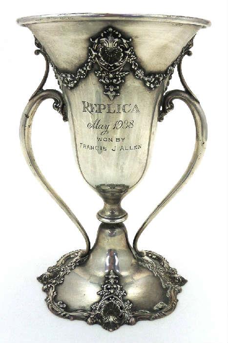 Antique Sterling Silver Golf Trophy