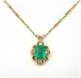 Emerald necklace