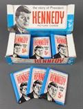 1964 JFK Trading Cards, unopened wax box