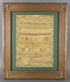 1805 Sampler early Americana