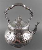 1840s English silver tea pot