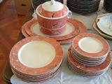 Villroy & Boch China plates (dinner, salad and butter) and serving pieces