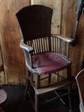 19th/20th century child's high-chair