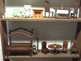 Late 19th and early 20th century doll furniture