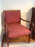 Ethan Allen upholstered armchair