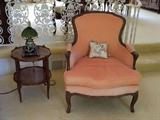 Designer chair and side table