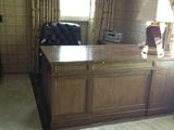 Baker Desk with side return - "Collector's Edition" - also shown..leather desk chair