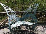metal butterfly chair!