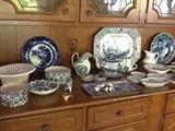blue ware, porcelain, Delft, and more!