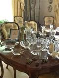 Crystal and Glass - Steuben, Orrefors, Venetian, Carnival and more!
Sterling and Cobalt salt cellers with spoons