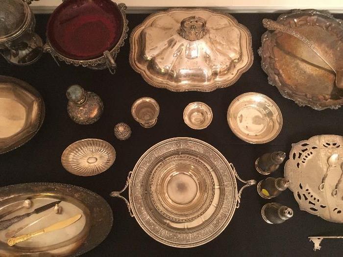 Beautiful Silverplate & Sterling Silver Too!