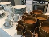 Several dish sets