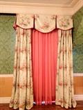 custom window treatments, fully lined, blackout shading