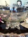Vintage Silver Punchbowl