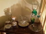 Vintage Glassware and Lusterware