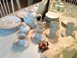Full set of Cornwall China