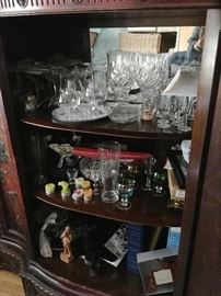 Glass, collectibles 