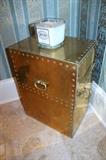 Brass storage box