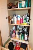 Lots of hair care products