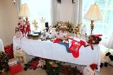 Christmas decor and lamps