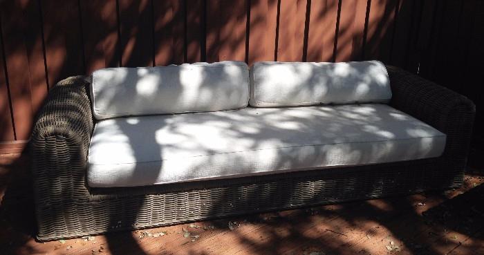 Restoration Hardware outdoor sofa