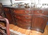 Mahogany dining room sideboard