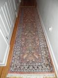 Oriental style hall runner