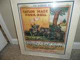 Taylor Pork Roll advertising print, original