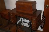 GILBERT TREADLE SEWING MACHINE